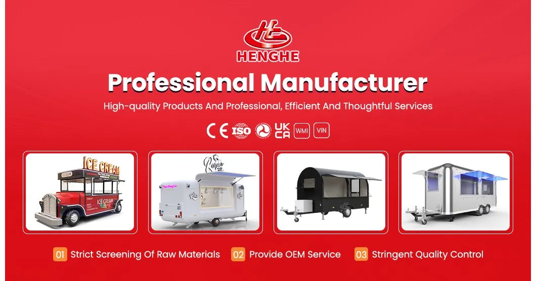 Space-Saving Customization Food Mobile Restaurant