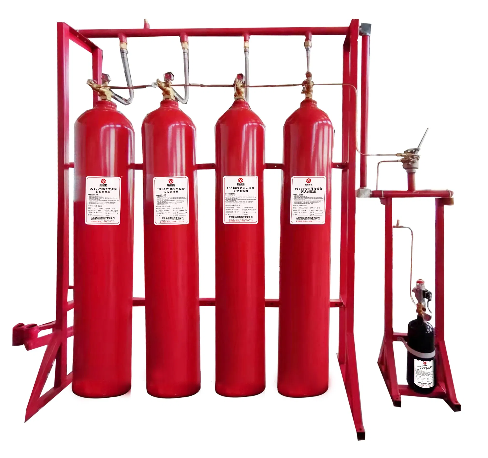 Fire Safety Equipment Library Fire Fighting High Pressure Water Mist Automatic Fire Extinguishing Device