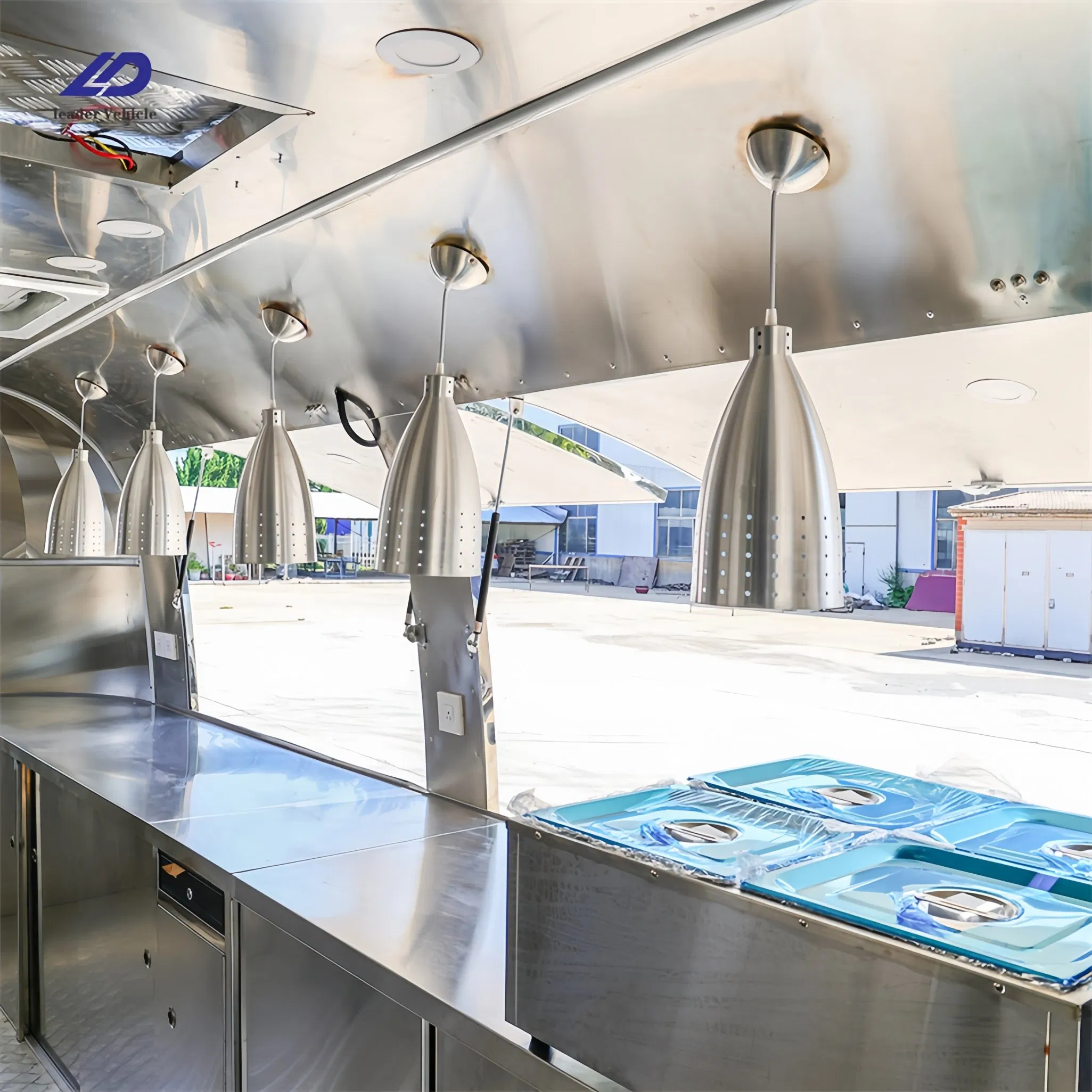 Street Catering Vending Mobile Food Cart Food Trailer Restaurant