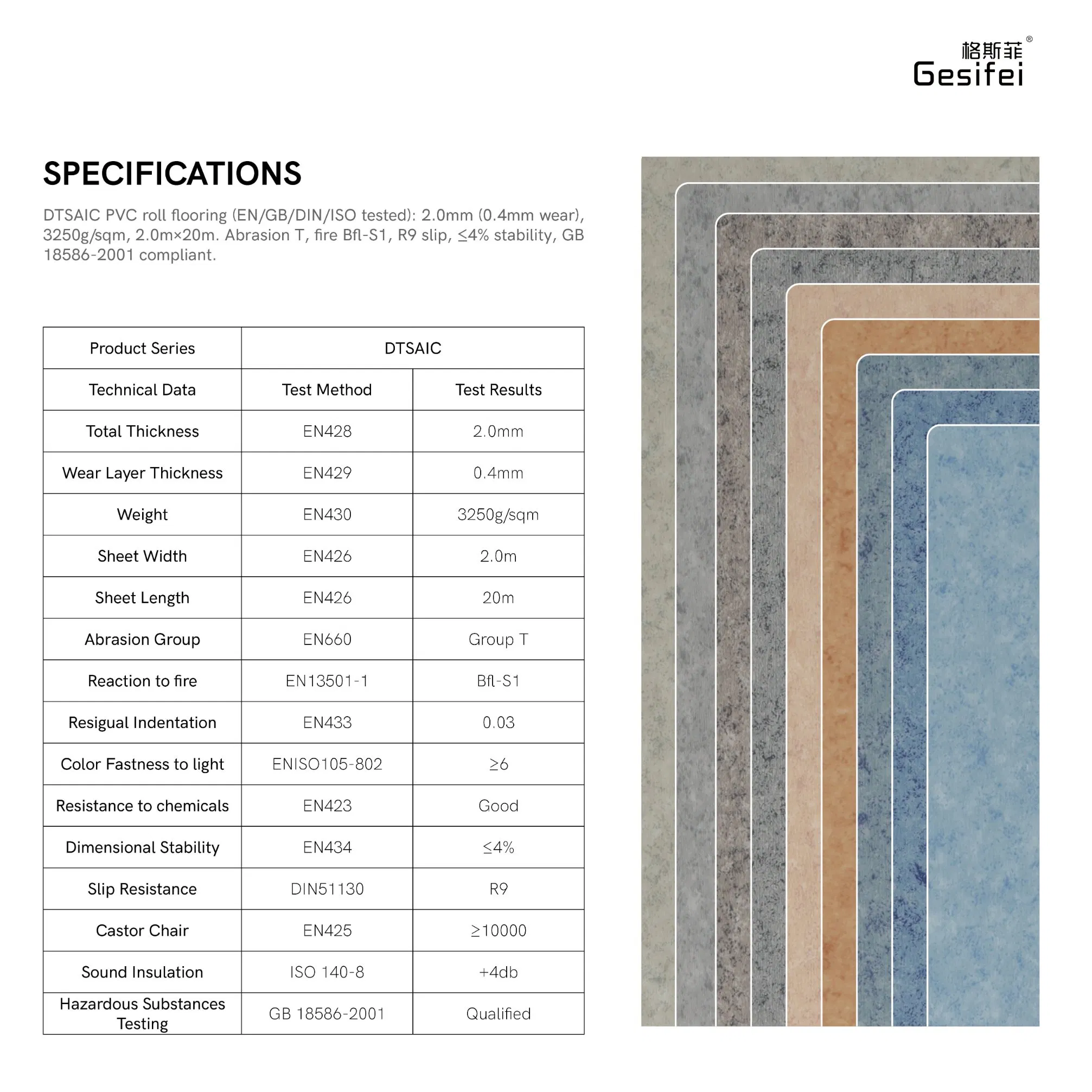 Library Available Customizable Samples Avialable Heterogeneous Flooring Commercial Floor