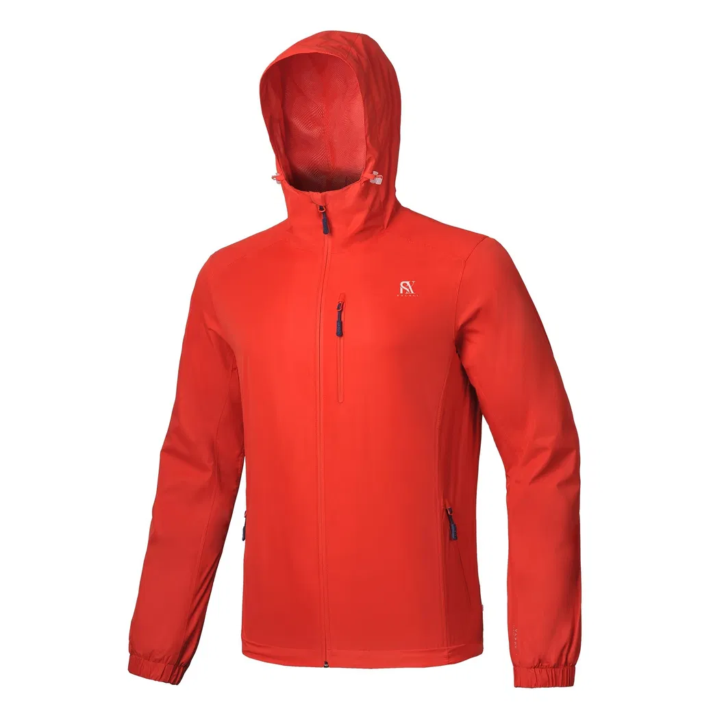 Rain Jacket with Mesh Lining