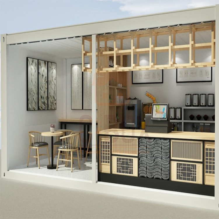 Wholesale Custom 40FT Flat Pack Container Restaurant 20FT with Kitchen