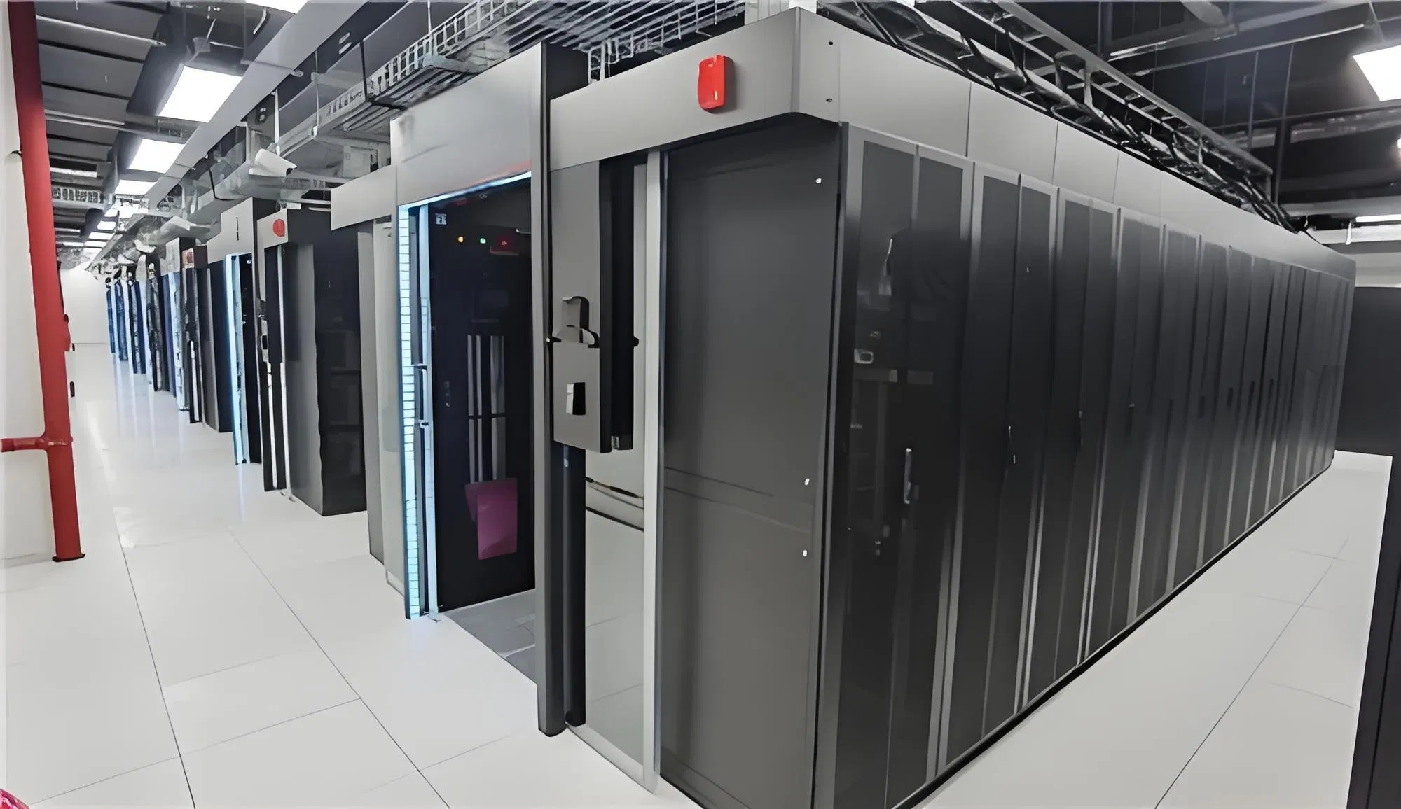 Micromodule Data Center, Ldc Data Center, Automatic Cold Aisle Containment Cabinet Fordata Center