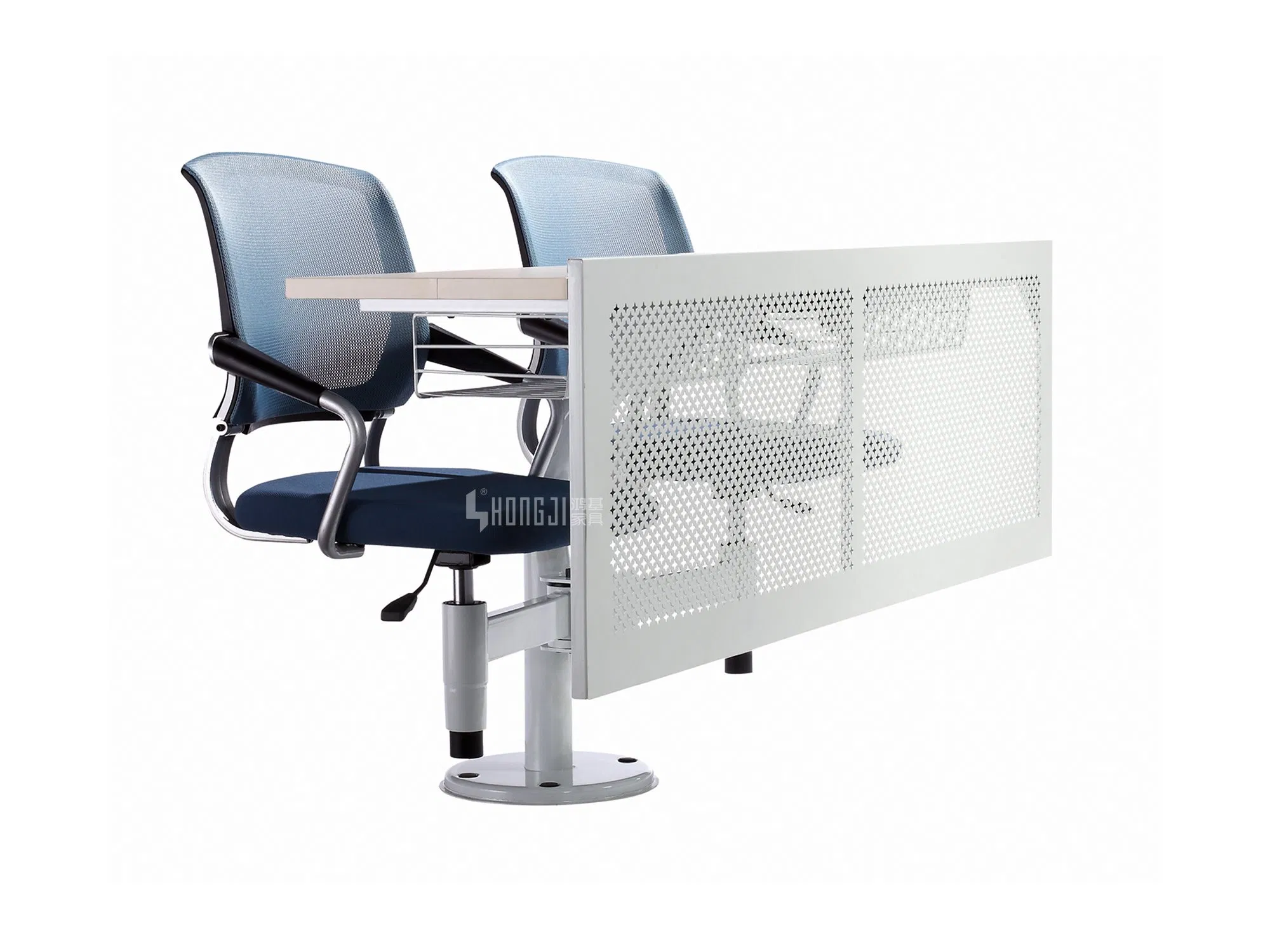 Auditorium Theater University College Classroom Rotate Swivel Student Swing Study School Desk and Chair