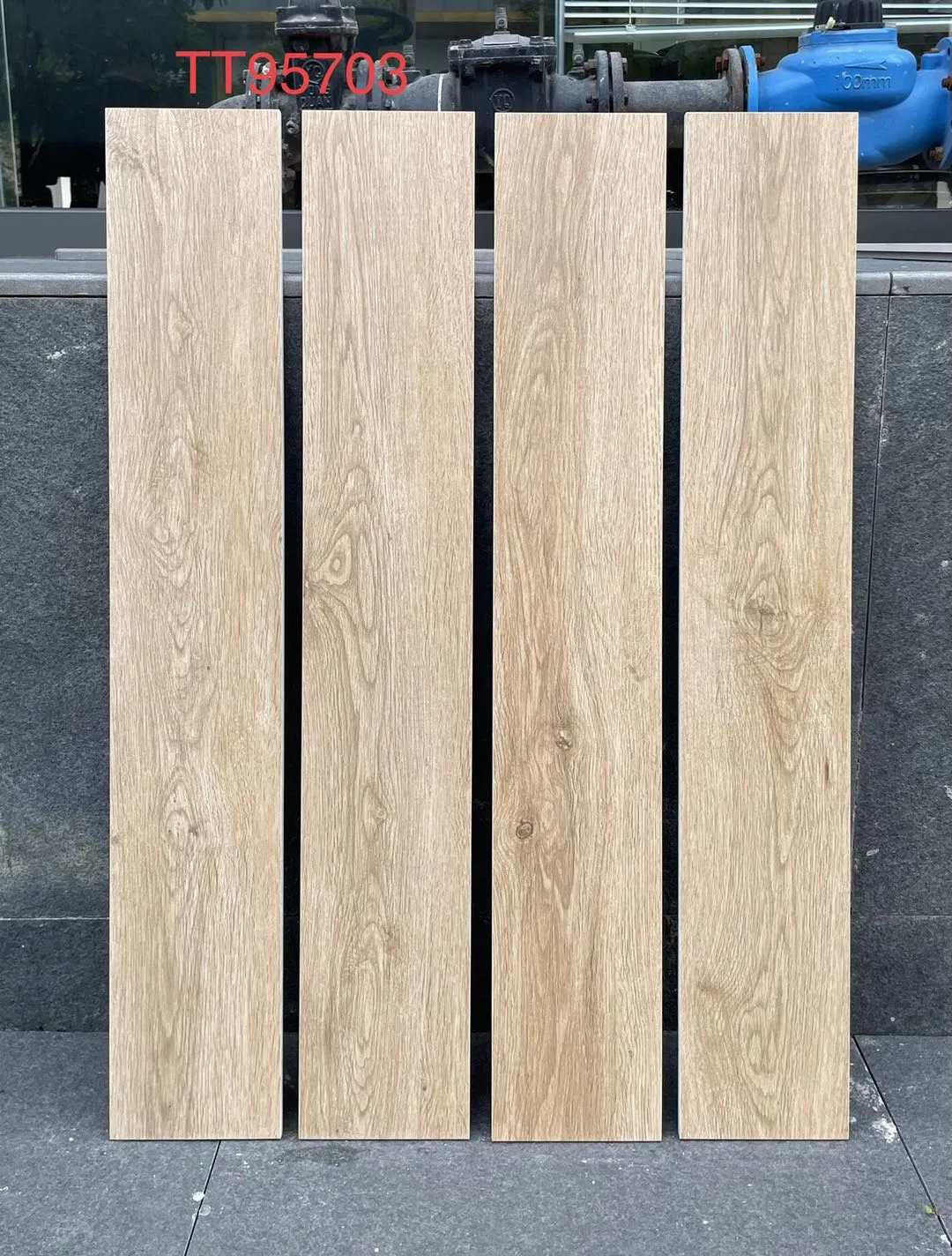 Foshan Wholesale Ceramic Tile Porcelain Tile 150X900mm Wood Pattern Floor Tile for Living Room Library Study Room