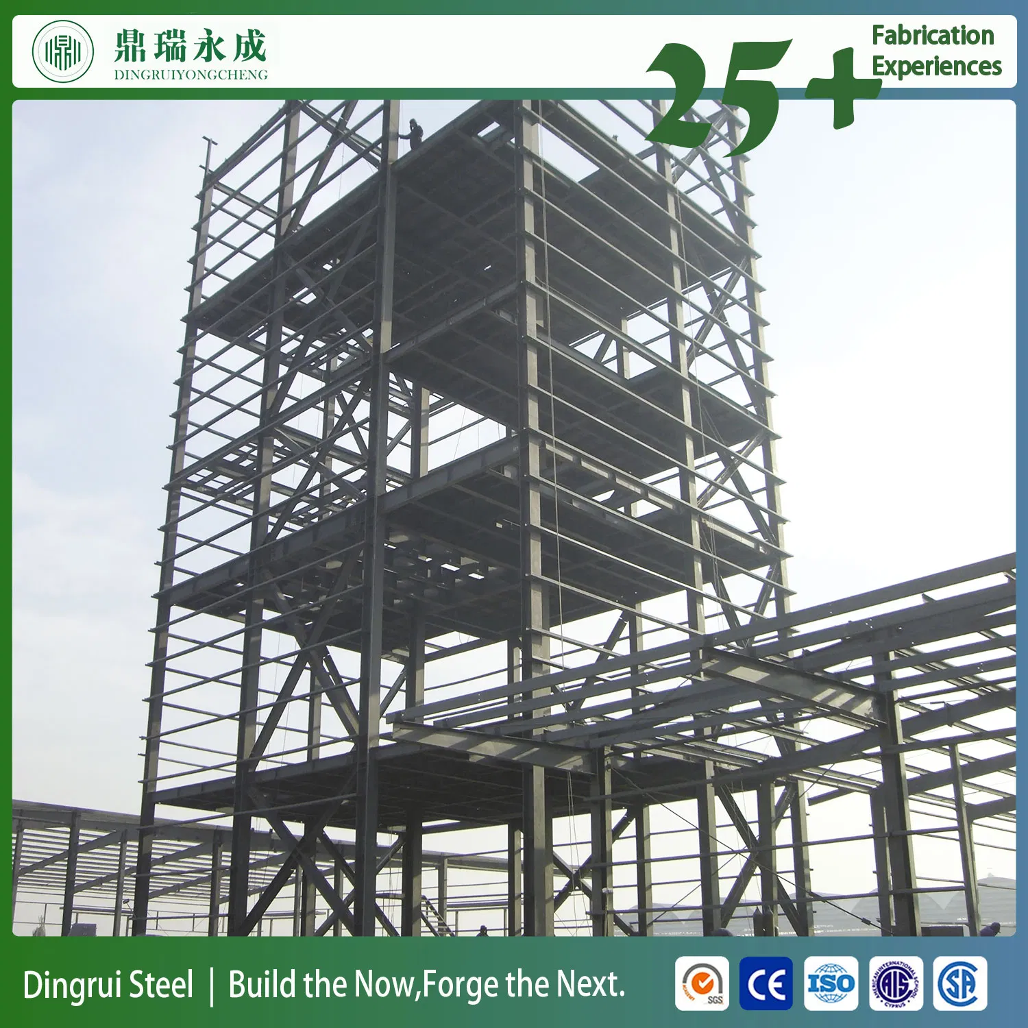 Modern Multi-Story Steel Structure Apartment Prefab Hotels Modular Housing Prefabricated House