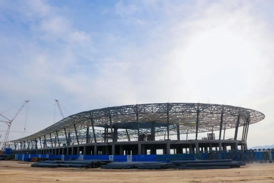 Low-Cost Professional Prefabricated Roof Steel Structure Airport Terminal