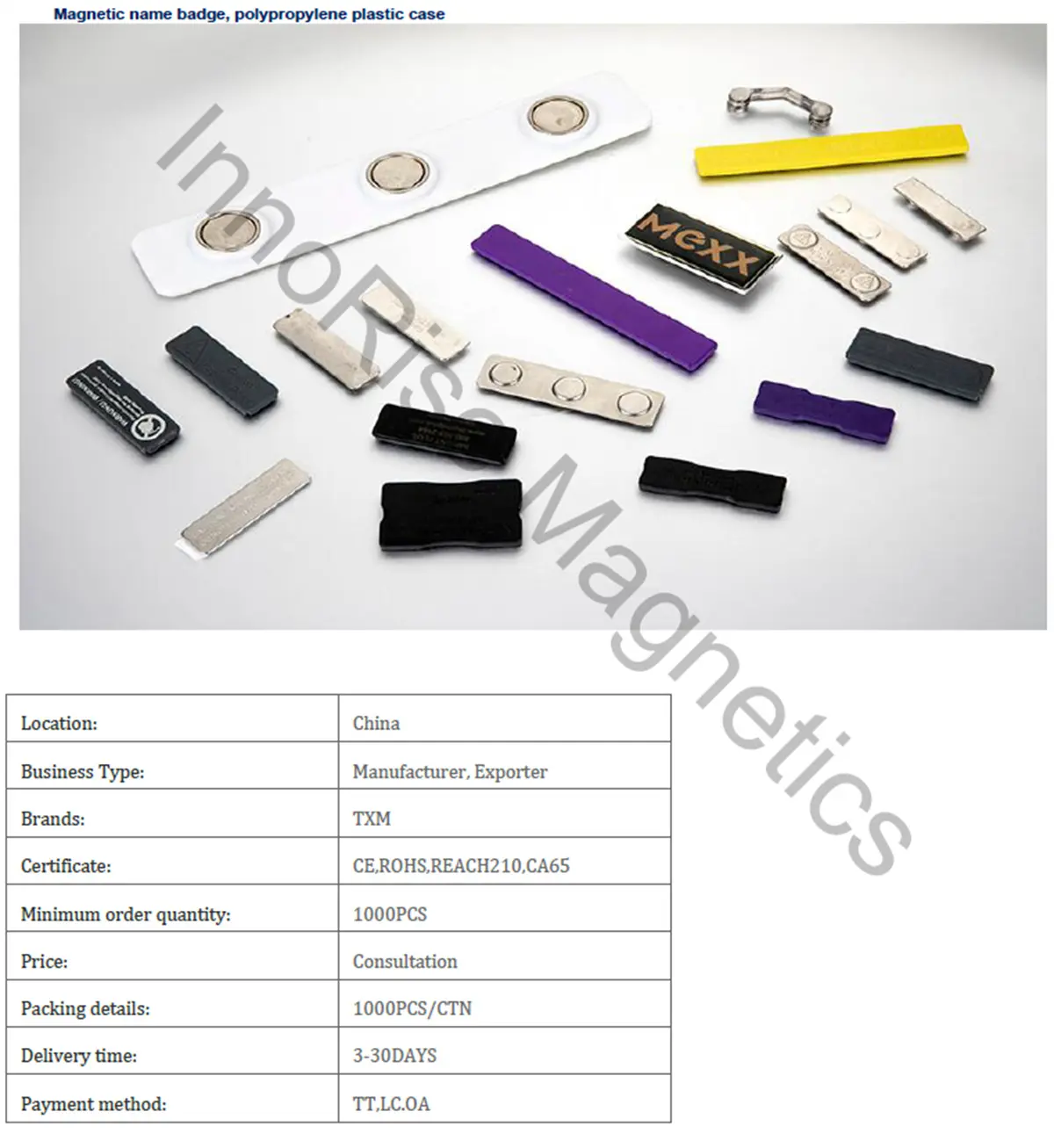 Reusable Strong ID Badges - 3tuu