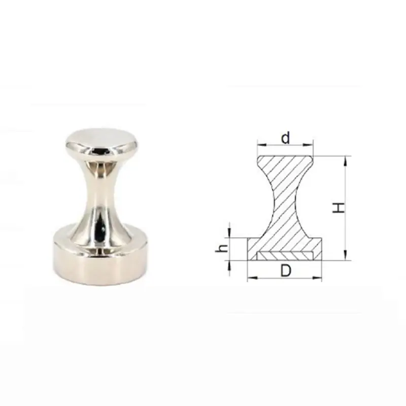 China Neodymium Pin Magnet – Plastic or Nickel coating Product, Exporter