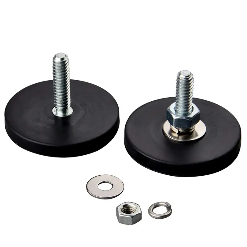Custom NdFeB Rubber Coated Magnet in different styles Factories, Suppliers