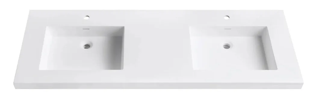 Double Rectangular Sink