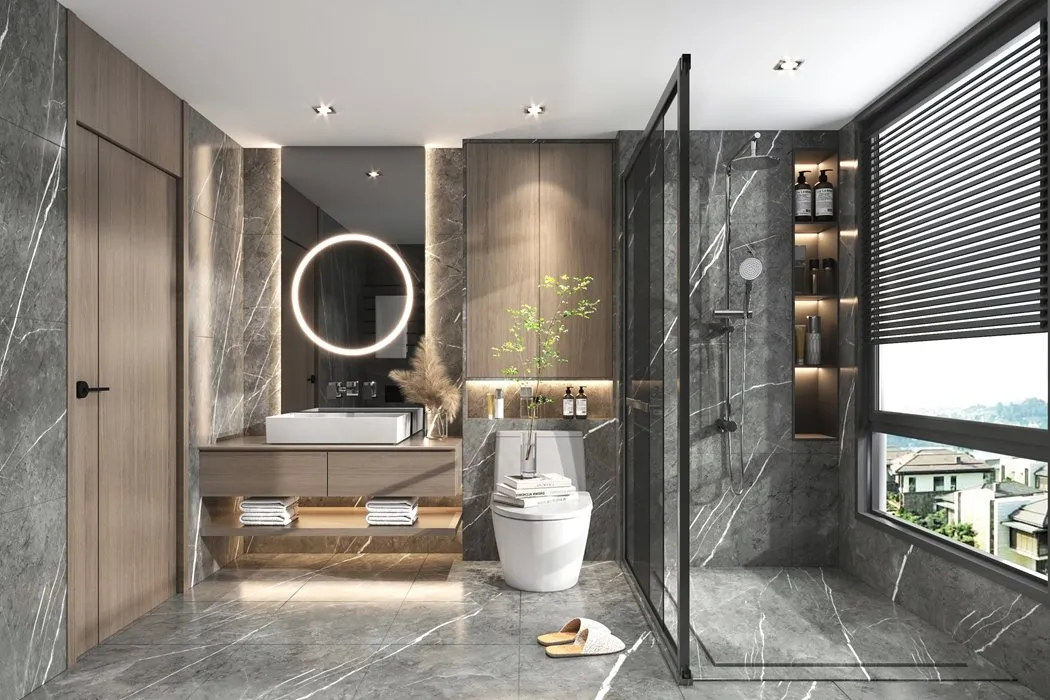 تصميم الحمام الحديث