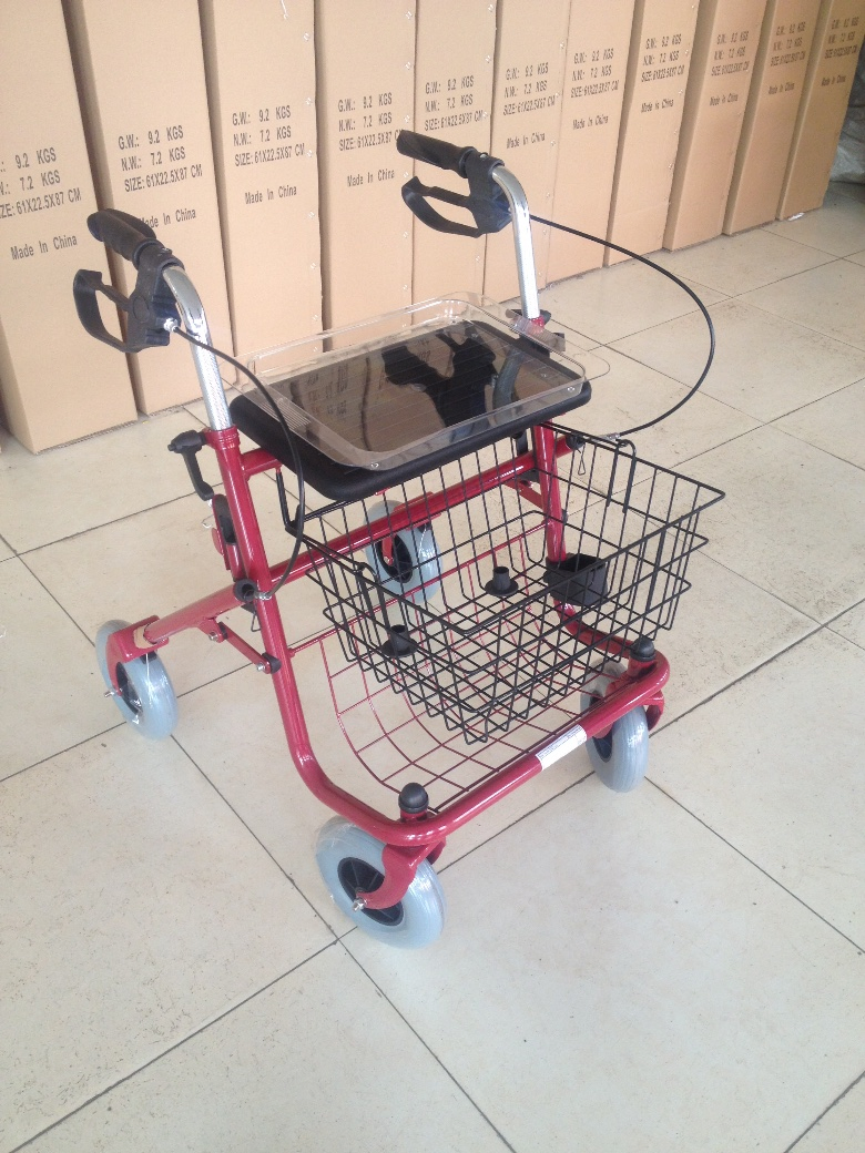 Ligero Y Plegable Patient Lift Andador Con Ruedas De Aluminio