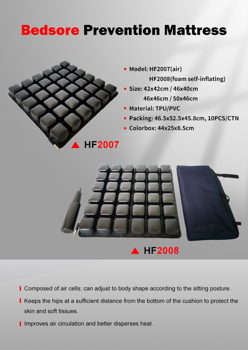Inflatable Cushions Anti-Bedsore Air Cushion with Manual Pump