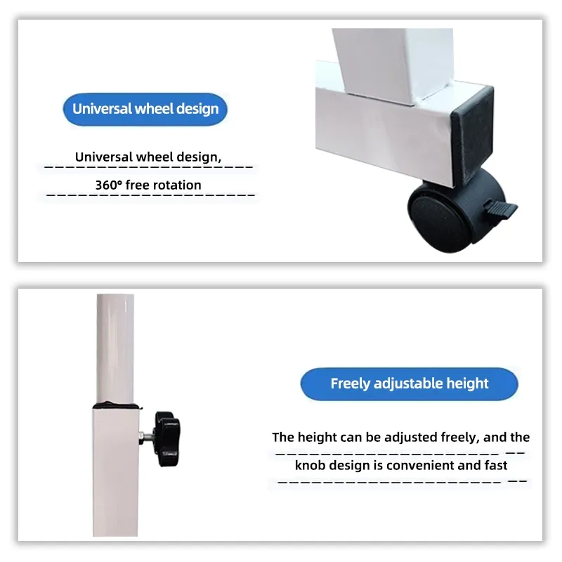 Adjustable Patient Dining Overbed Table 4