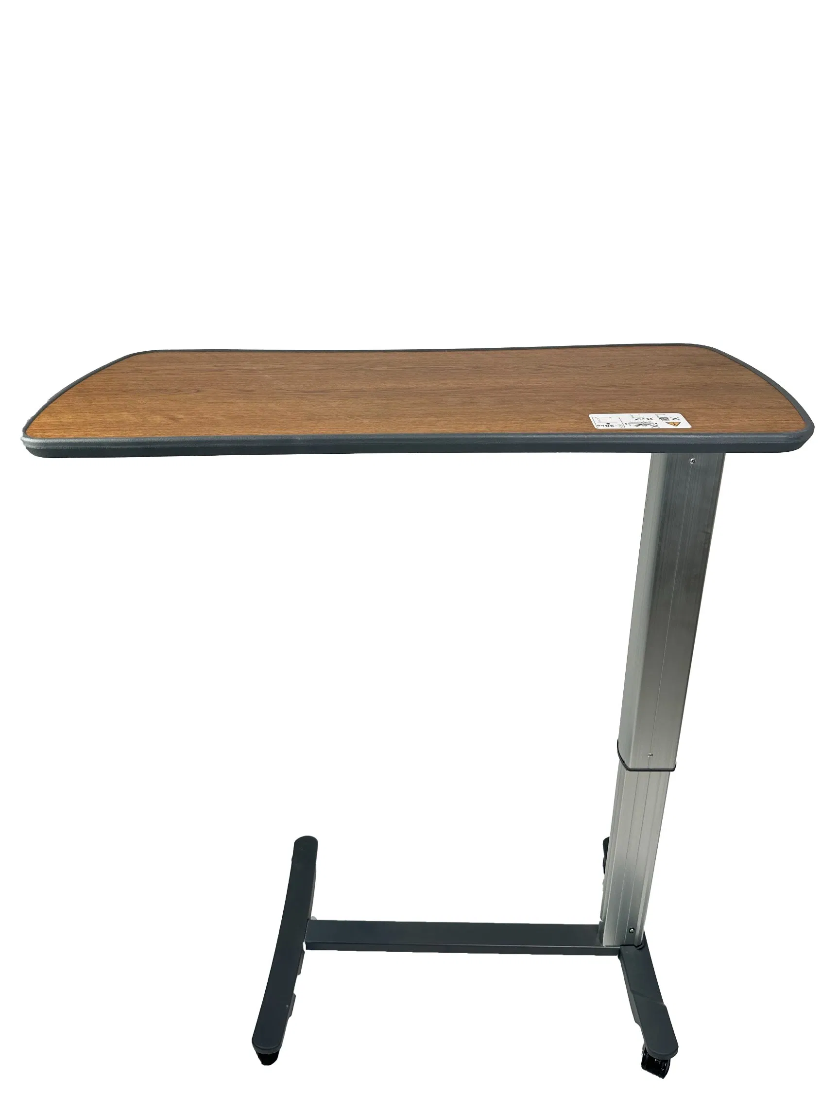 Medical Portable Easy Clean Hospital Furniture Patient Bed Overbed Table Dining Cardiac Table
