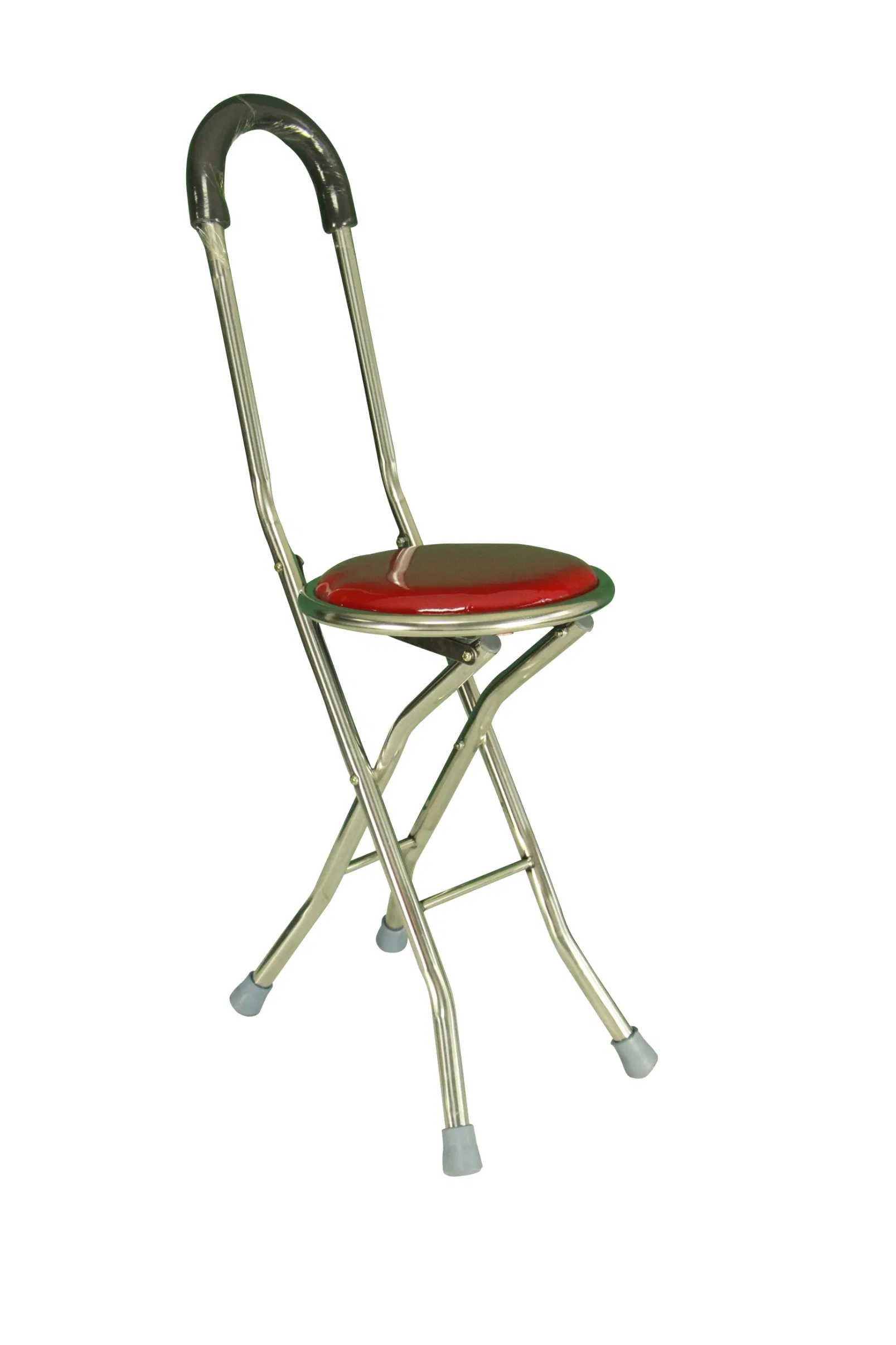 Stainless Steel Materials Cane Stool Walking Aid Chair