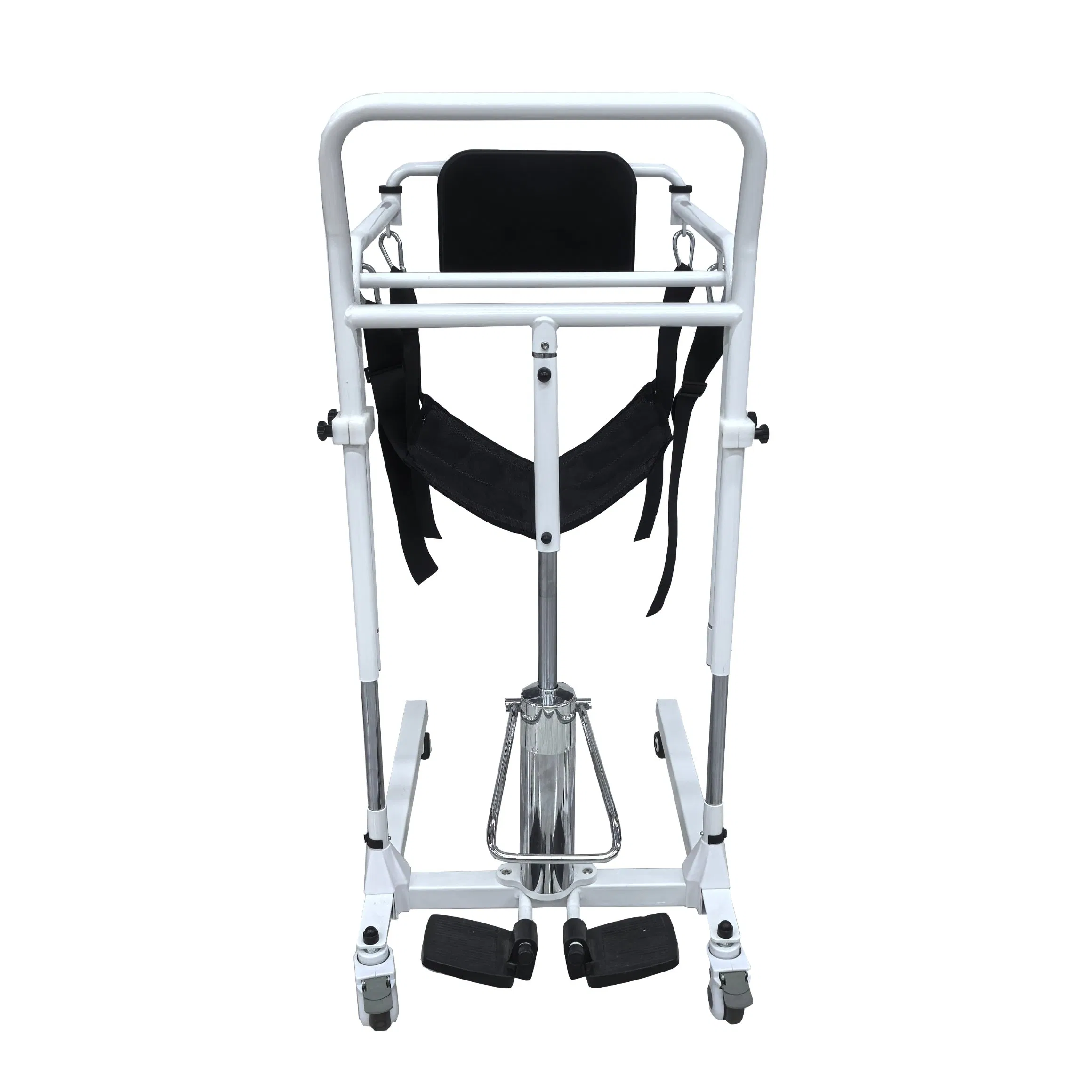 Travel-Friendly Foldable Patient Transfer Lift with Adjustable Height