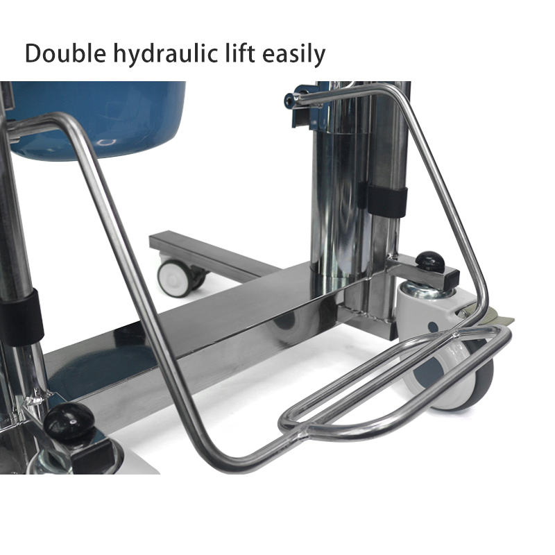 304 Stainless Steel Lift Chairs From Bed to Chair Transfer Commode Chair for The Elderly Patient