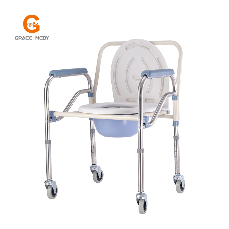 Home Care Shower Commode with Wheels