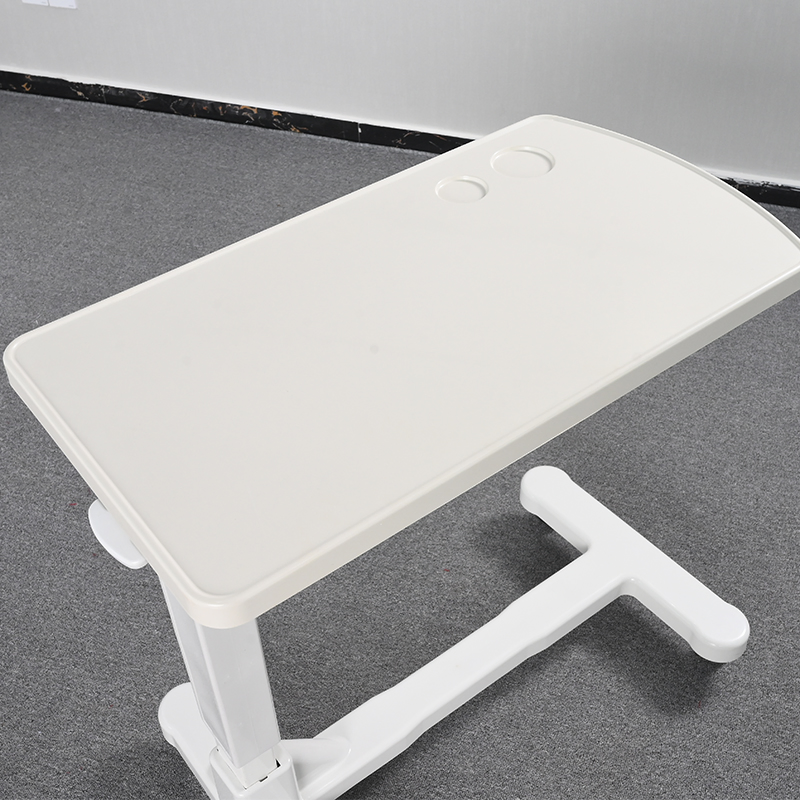 Factory Export Wholesale ABS Board Hospital Overbed Bedside Table