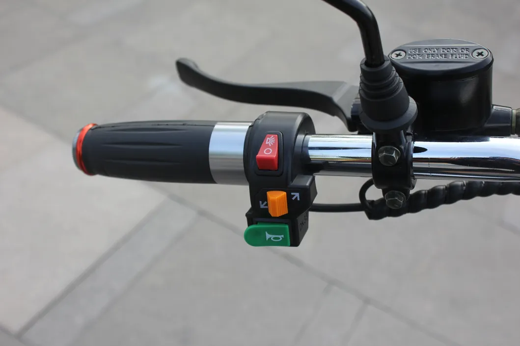 Electric Scooter Side View