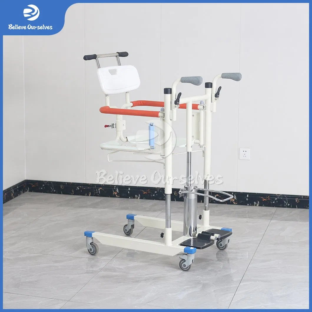 Huaren Patient Turning Equipment Wholesaler Automatic Electric Patient Lift China Ywj-02 Silent Movement Power Patient Lift