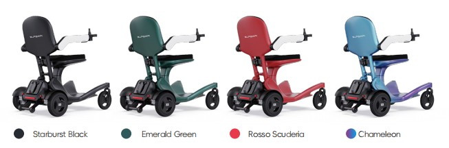 Lightest Carbon Fiber Mobility Andador Con Ruedas Rollator Walker Scooter with Innovative Technology CE FDA