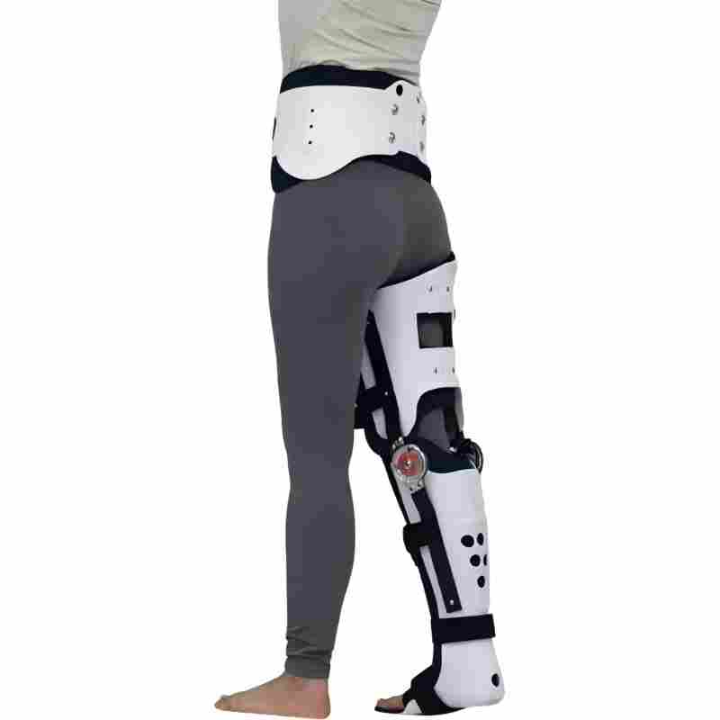 Rehabilitation Device Knee Hip Ankle Foot Joint Fixation Orthopedic Walking Boot Brace