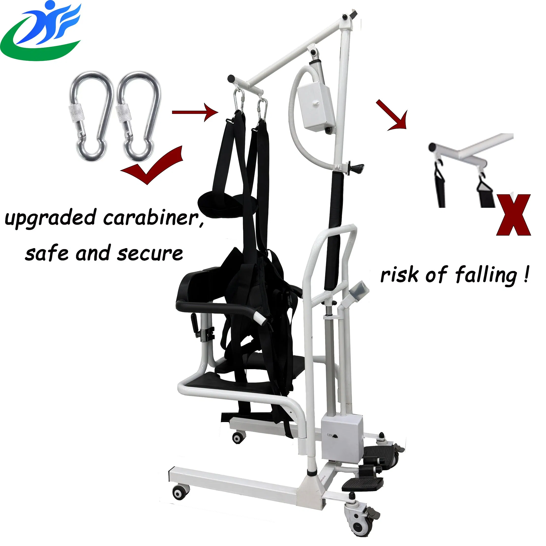 Wholesale Disabled Transfer Chair Elderly Patient Standing Lift for Rehabilitation Hospitals