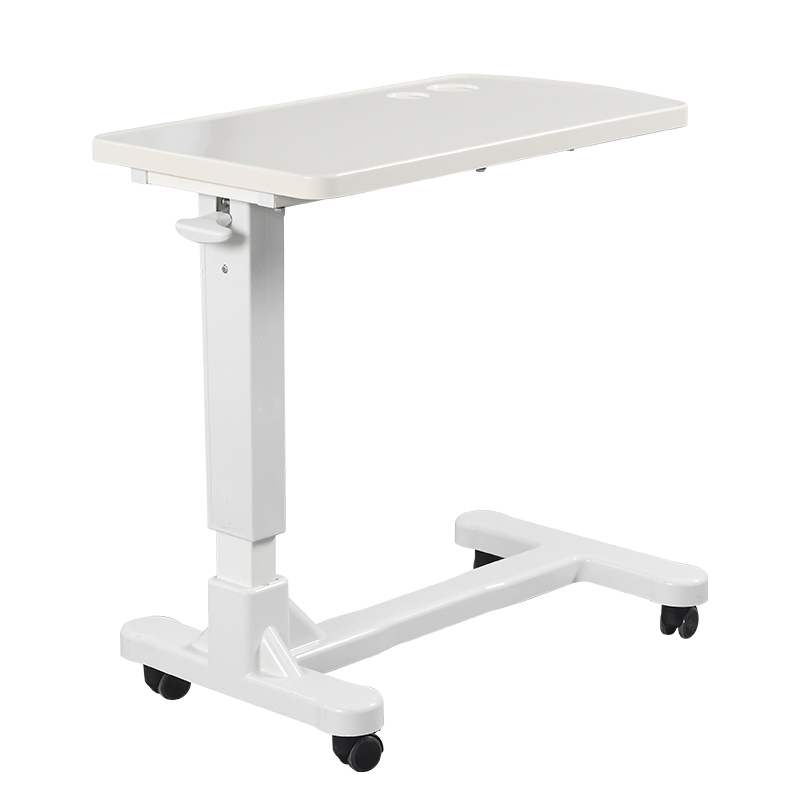 Factory Export Wholesale ABS Board Hospital Overbed Bedside Table