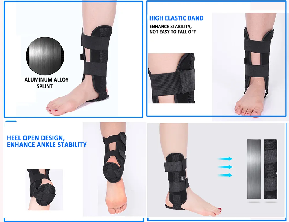 Adjustable Drop Foot Brace Details