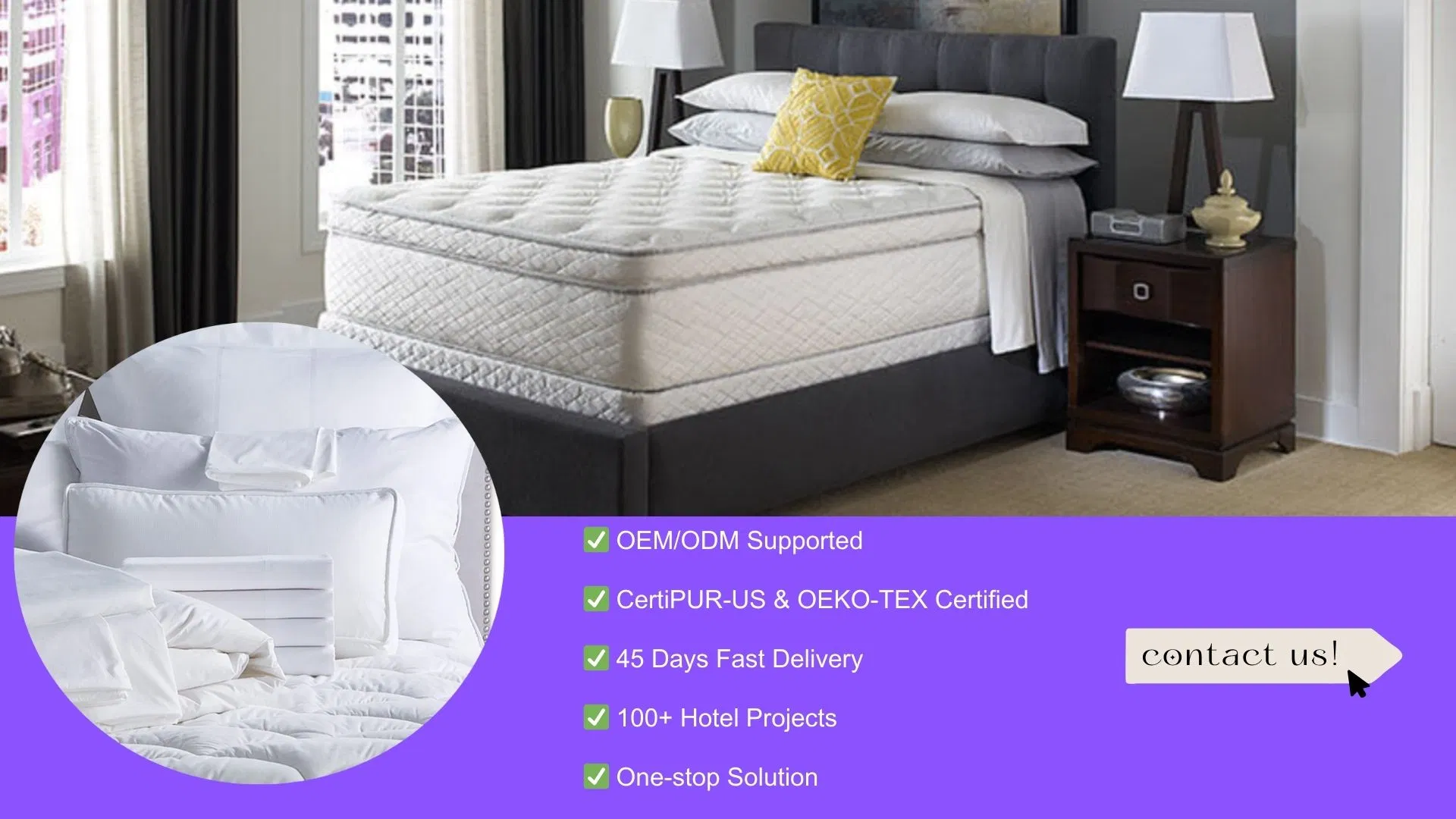 Hybrid Mattress Detail