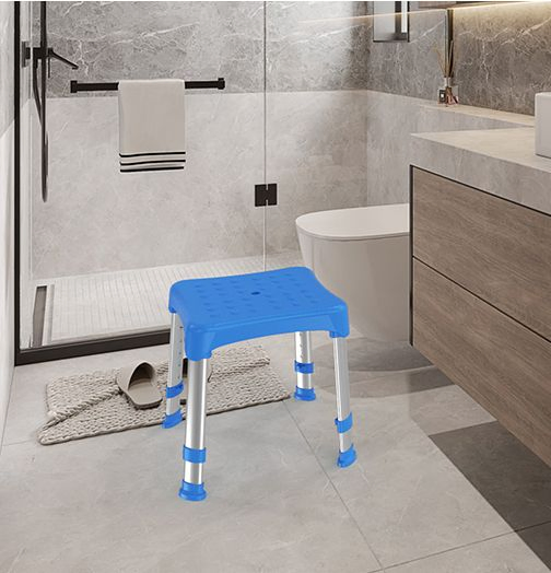 Ergonomic Comfort Bath Stool Home Safety Shower Seat