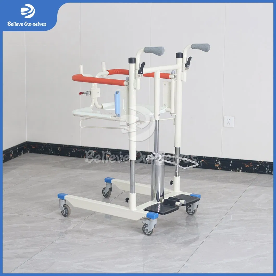 Huaren Patient Turning Equipment Wholesaler Automatic Electric Patient Lift China Ywj-02 Silent Movement Power Patient Lift