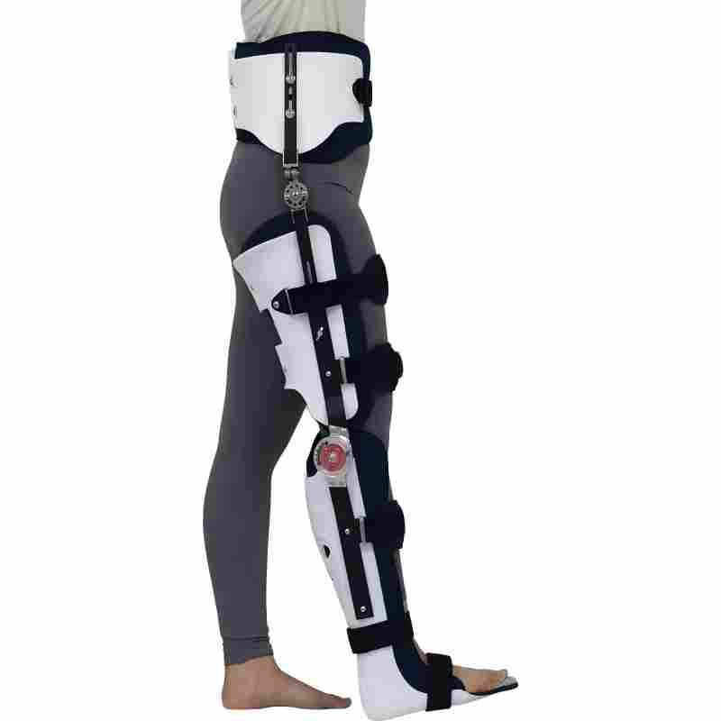 Rehabilitation Device Knee Hip Ankle Foot Joint Fixation Orthopedic Walking Boot Brace