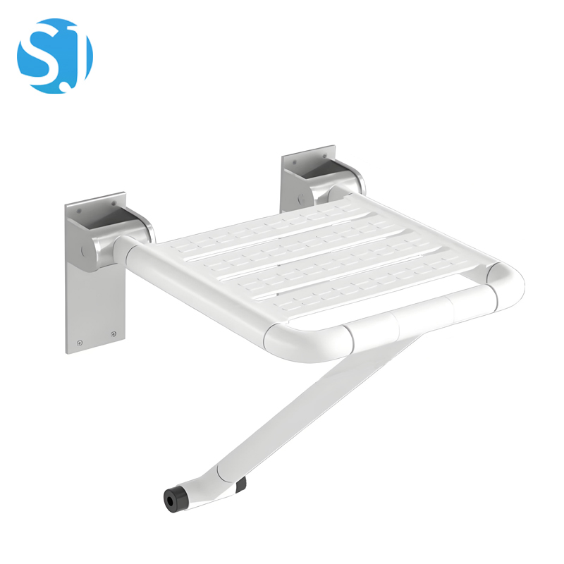 Bathroom Safety Wall Mounted Durable Handicap Elderly Foldable Chair Shower Seat Folding Shower Chair Bath Seat