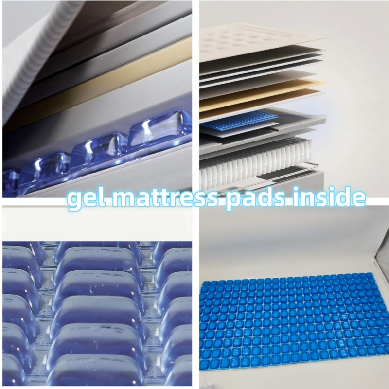 China Factory Cool Care Technologies Cooling Pad Bed Pressure Activated Gel Mattress Cooling Pad Provides Instant Cool Relief