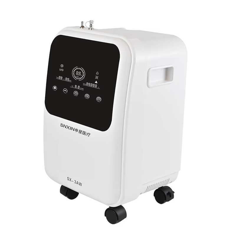 Small 3L Oxygen Concentrator High Production Rate Stable Oxygen Output Easy