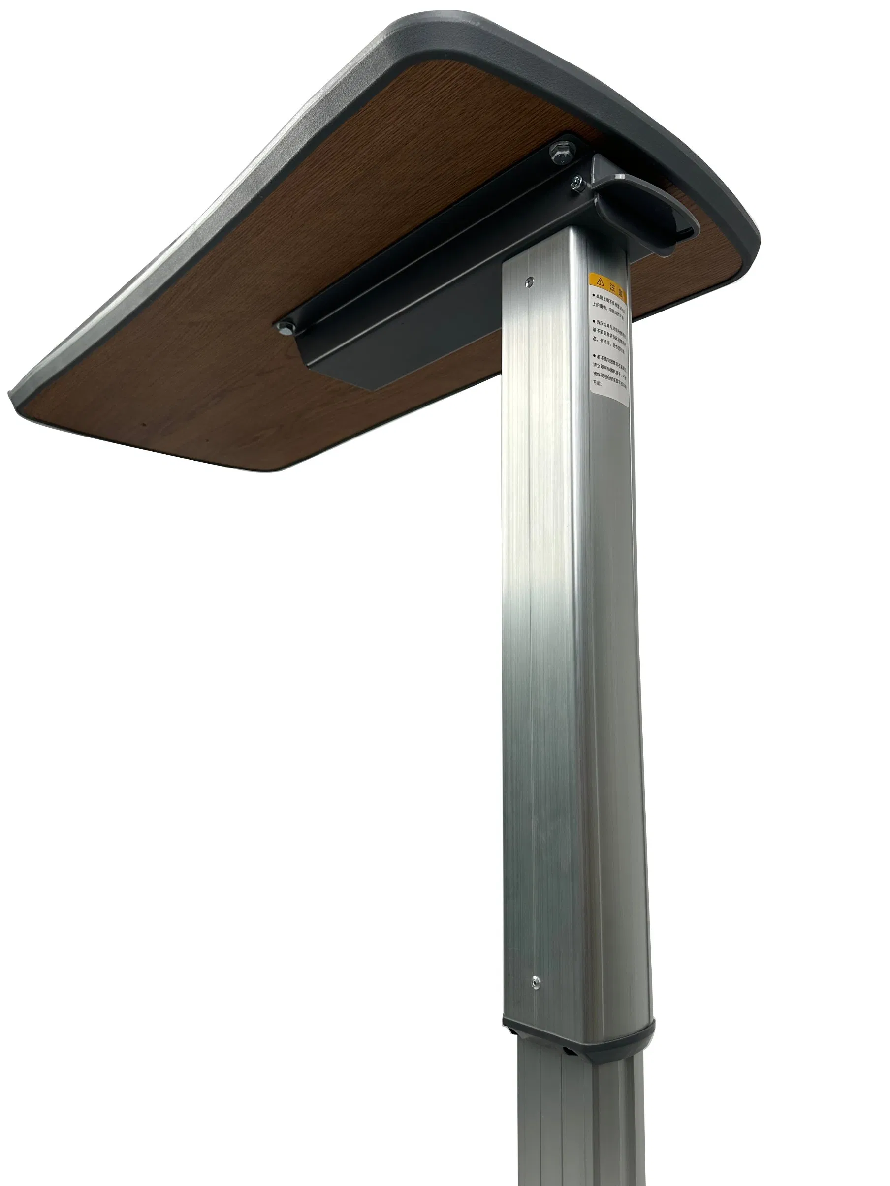 Medical Portable Easy Clean Hospital Furniture Patient Bed Overbed Table Dining Cardiac Table