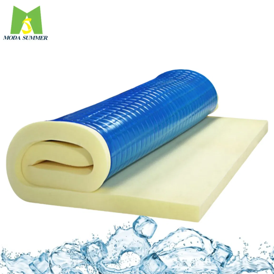 China Factory Cool Care Technologies Cooling Pad Bed Pressure Activated Gel Mattress Cooling Pad Provides Instant Cool Relief