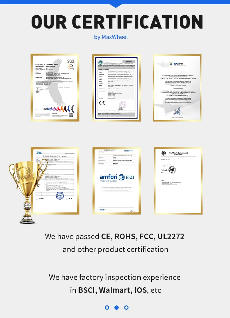 Certifications
