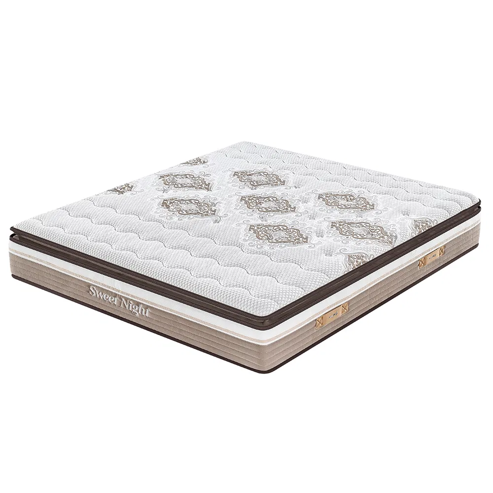 King Size 12 Inch Gel Memory Foam Medium Plush for Pressure Relief Mattress Snl2305