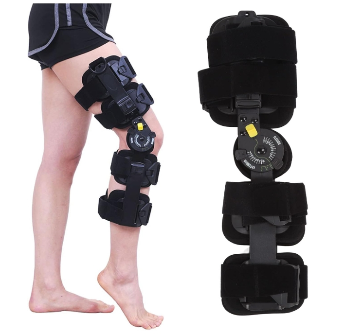 Orthopedic Patella on Bone Joint Pain Medial or Lateral Unloader Hinged Knee Braces