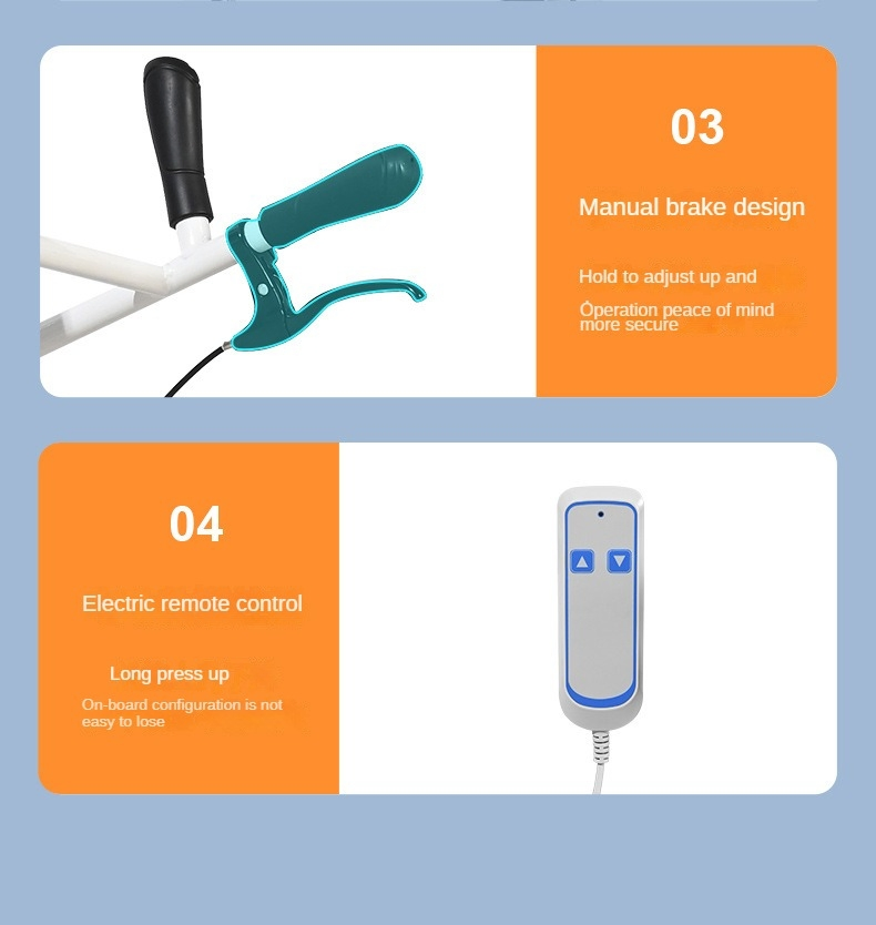 Factory Outlet Home and Hospital Heavy Duty Foldable Electric Patient Lift for Disabled Transfer