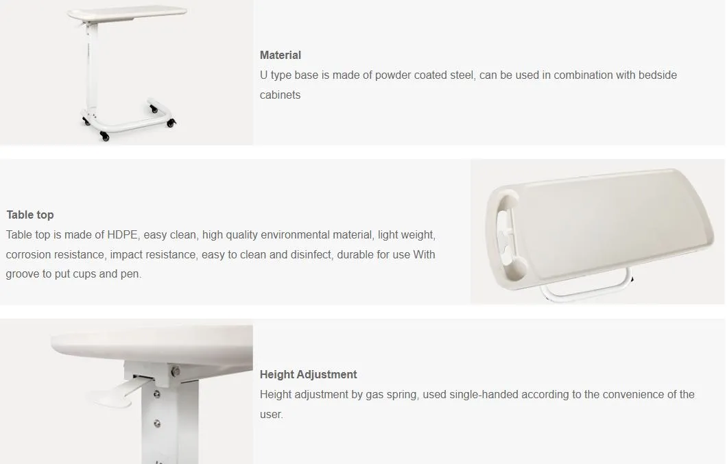 Medical Dining Table View 1