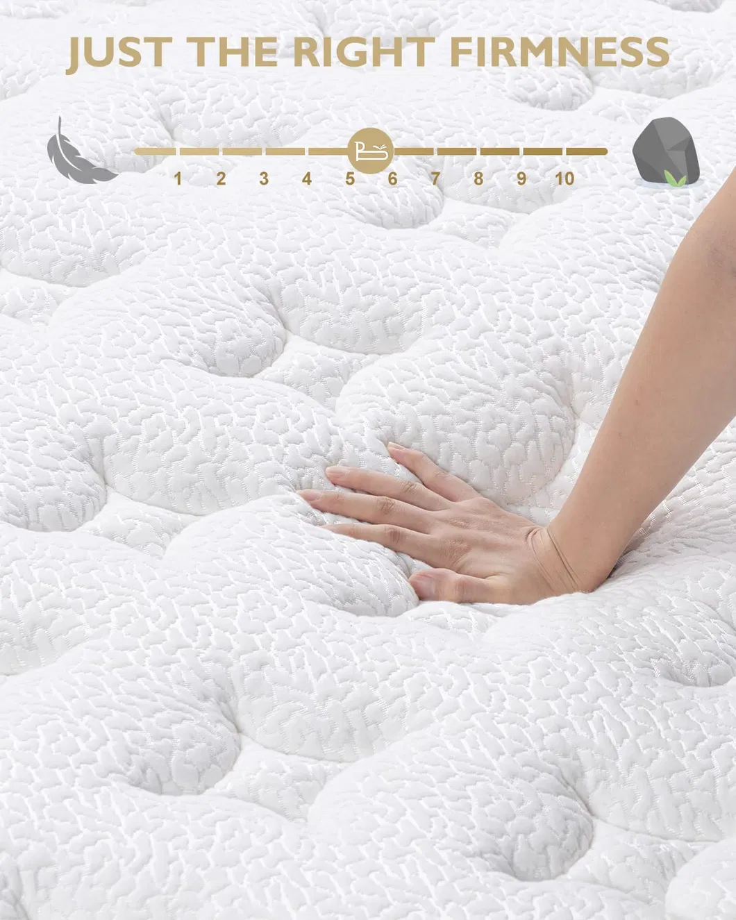 Hybrid Mattress Motion Isolation