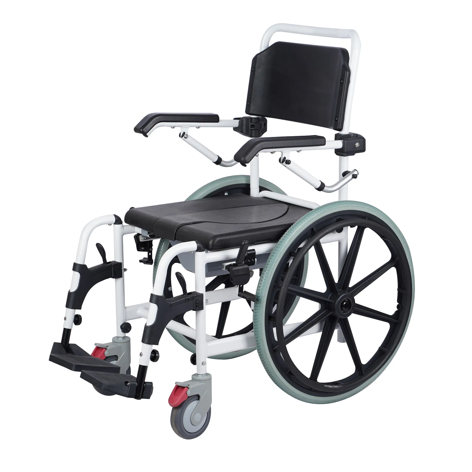 Ergonomic Walking Aids with Wheel and Folding Rollator Walker Features