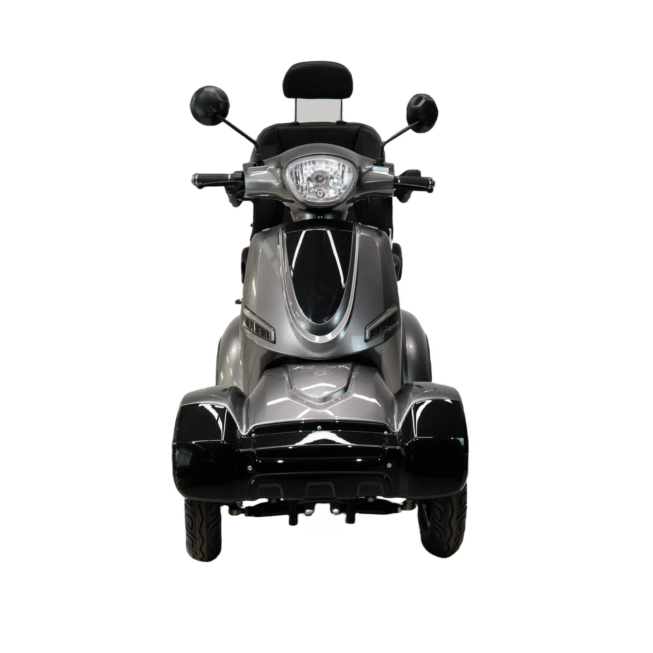 High End Ultra Light Electric 4 Four Wheel Travel Mobility Handicapped Scooter with Aluminium Alloy Rim and Retractable Pedal for Elderly Old Disabled Adult