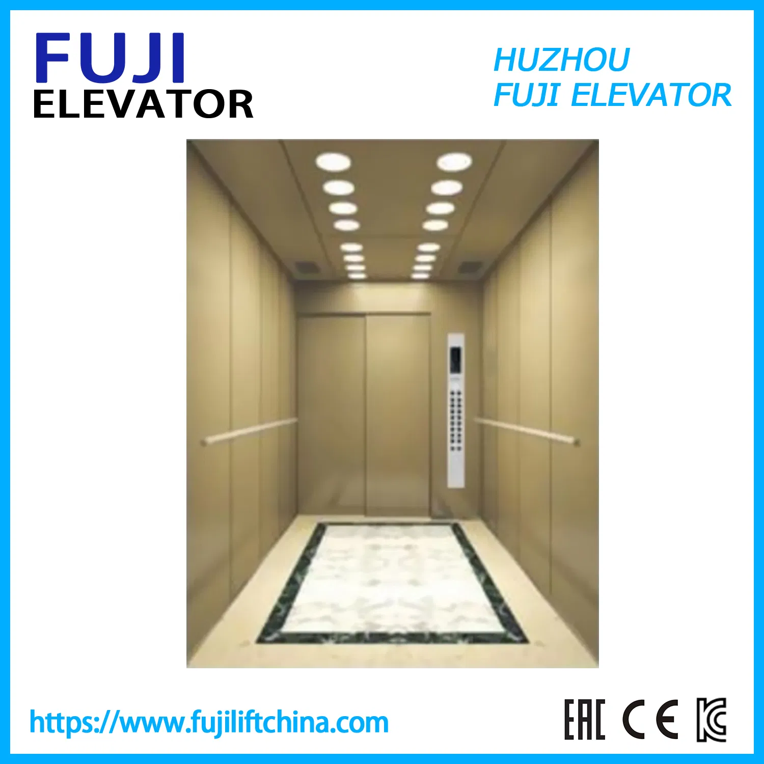 1600kg Hospital Bed Elevator Lift for Patient and Medical Transport